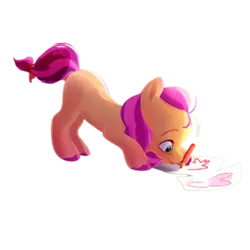 Size: 1263x1263 | Tagged: safe, derpibooru import, official, sunny starscout, earth pony, pony, baby, coloring, coloring page, concept art, cute, drawing, female, filly, foal, g5, image, paper, png, simple background, solo, sunnybetes, transparent background, younger