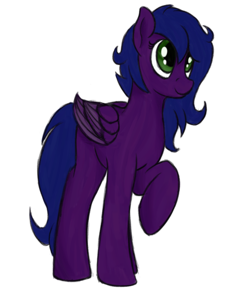 Size: 1486x1906 | Tagged: safe, artist:ahorseofcourse, derpibooru import, oc, oc:midnight lily, unofficial characters only, pegasus, pony, female, image, mare, png, ponerpics community collab 2022, solo