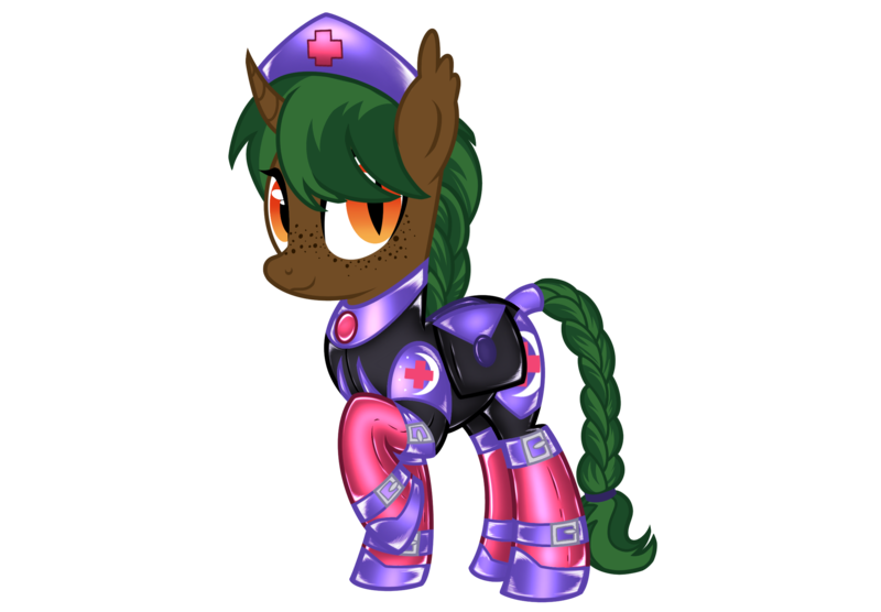 Size: 2360x1640 | Tagged: safe, artist:mistress midnight, derpibooru import, oc, oc:camp fire(fireverse), unicorn, fireheart76's latex suit design, horn, image, latex, latex suit, png, prisoners of the moon, rubber, rubber suit, solo, unicorn oc