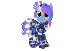 Size: 2360x1640 | Tagged: safe, artist:mistress midnight, derpibooru import, oc, oc:plum pudding(fireverse), pegasus, fireheart76's latex suit design, image, latex, latex maid, latex suit, png, prisoners of the moon, rubber, rubber suit, solo