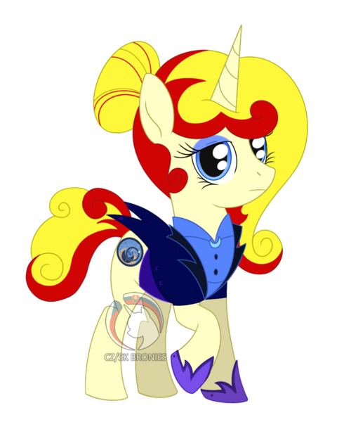 Size: 892x1070 | Tagged: safe, artist:dyonys, derpibooru import, oc, oc:miss libussa, pony, unicorn, clothes, czequestria, female, image, mare, png, simple background, suit, transparent background, watermark