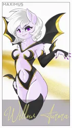 Size: 2160x3840 | Tagged: safe, artist:maximus, derpibooru import, oc, oc:willow aurora, anthro, bat pony, image, png