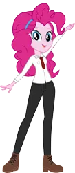 Size: 1920x4412 | Tagged: safe, artist:edy_january, derpibooru import, edit, vector edit, pinkie pie, human, equestria girls, base used, call of duty, call of duty zombies, call of duty: black ops 2, civilan, clothes, geode of sugar bombs, image, link in description, long pants, magical geodes, marlton johnson, nuketown zombies, png, shoes, simple background, solo, survivor, transparent background, united states, vector, victis, zombie apocalypse