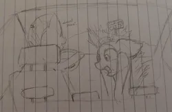 Size: 2546x1656 | Tagged: safe, artist:those kids in the corner, derpibooru import, oc, unnamed oc, earth pony, pony, car, cliff, driving, earth pony oc, image, jpeg, screaming, terrified, this will end in death, this will end in tears, this will end in tears and/or death