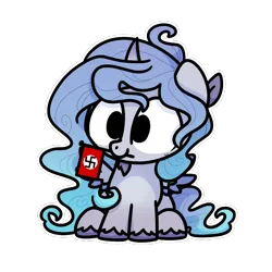 Size: 800x800 | Tagged: safe, artist:sugar morning, edit, editor:edits of hate, oc, oc:prince plushy soft, alicorn, chibi, commission, cute, flag, image, nazi flag, png, pride, wings, ych result
