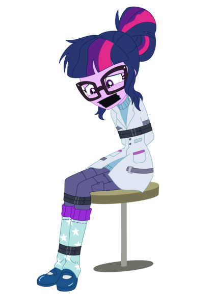 2960392 Safe Artist Splendidbondage Derpibooru Import Sci Twi Twilight Sparkle Human