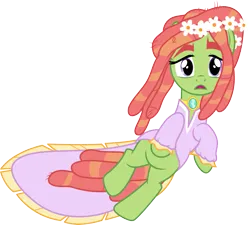 Size: 3337x3000 | Tagged: safe, artist:cloudyglow, derpibooru import, tree hugger, earth pony, pony, make new friends but keep discord, clothes, female, image, mare, open mouth, png, simple background, solo, transparent background, vector