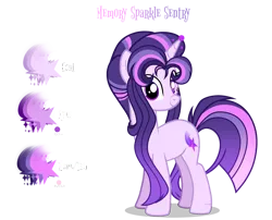 Size: 3200x2586 | Tagged: safe, artist:harmonyvitality-yt, derpibooru import, oc, unofficial characters only, pony, unicorn, base used, eyelashes, female, horn, image, mare, offspring, parent:flash sentry, parent:twilight sparkle, parents:flashlight, png, simple background, smiling, solo, transparent background, unicorn oc