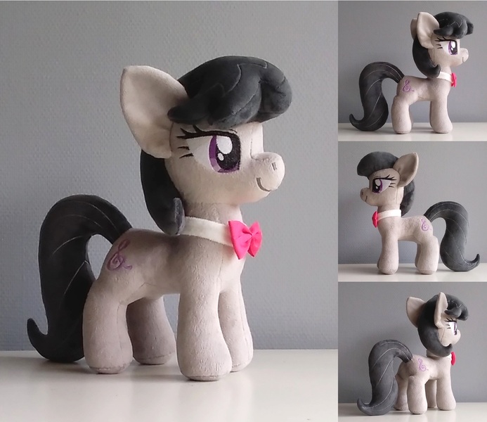 Size: 2955x2557 | Tagged: safe, artist:azdaracylius, derpibooru import, octavia melody, pony, image, irl, jpeg, photo, plushie, quadrupedal, solo