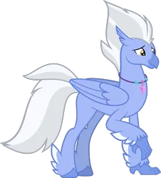 Size: 5078x5611 | Tagged: safe, artist:starryshineviolet, derpibooru import, sky beak, classical hippogriff, hippogriff, surf and/or turf, high res, image, male, png, simple background, solo, transparent background, vector