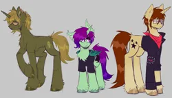 Size: 3150x1800 | Tagged: safe, artist:mxmx fw, derpibooru import, oc, oc:midnight ray, oc:swarm, ponified, bat pony, bat pony unicorn, hybrid, pony, undead, unicorn, zombie, zombie pony, bat wings, chest fluff, clothes, concave belly, ear fluff, emo, glasses, heterochromia, hoof fluff, hooves, horn, image, jpeg, long legs, mikey way, my chemical romance, sad, scar, simple background, standing, tall, thin, three cheers for sweet revenge, unshorn fetlocks, wings