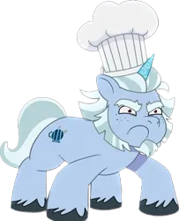 Size: 522x642 | Tagged: safe, derpibooru import, edit, edited screencap, screencap, pony, unicorn, g5, my little pony: tell your tale, spoiler:g5, spoiler:my little pony: tell your tale, spoiler:tyts01e38, alphabittle blossomforth, alphabittle blossomforth is not amused, alphabittle is best facemaker, angry, background removed, chef's hat, cropped, faic, foal food, frown, get stick bugged lol, grumpy, hat, image, majestic as fuck, male, png, scowl, silly, silly face, silly pony, simple background, solo, stallion, transparent background, unamused, wide eyes