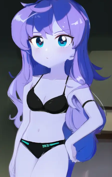 Size: 448x704 | Tagged: suggestive, artist:luckreza8, derpibooru import, edit, edited screencap, editor:ah96, machine learning generated, screencap, princess luna, human, equestria girls, friendship games, anime, clothes, female, image, pinegraph, png, underwear, vice principal luna