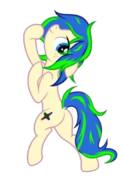 Size: 3727x5370 | Tagged: safe, artist:equestria secret guard, derpibooru import, oc, oc:ravebounce, unofficial characters only, earth pony, pony, butt, earth pony oc, female, image, jewelry, looking at you, mare, plot, png, pole, pole dancing, sexy, simple background, stripper pole, transparent background