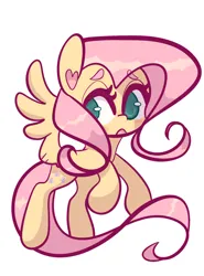 Size: 1202x1620 | Tagged: safe, artist:sunburst1ng, derpibooru import, fluttershy, pegasus, pony, female, image, jpeg, simple background, solo, white background