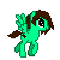 Size: 200x200 | Tagged: safe, artist:sinclair2013, derpibooru import, oc, oc:mint chocolate, unofficial characters only, pegasus, pony, animated, base used, female, gif, image, mare, simple background, solo, transparent background