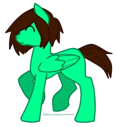 Size: 400x426 | Tagged: safe, artist:sinclair2013, derpibooru import, oc, unofficial characters only, pegasus, pony, eyes closed, image, male, png, simple background, solo, stallion, transparent background
