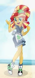 Size: 4944x10776 | Tagged: safe, artist:emeraldblast63, artist:gurihiru, derpibooru import, sunset shimmer, equestria girls, clothes, converse, image, png, shoes, sunset sushi