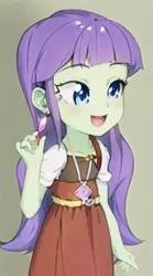Size: 355x640 | Tagged: safe, derpibooru import, edit, edited screencap, editor:luckreza8, machine learning generated, screencap, starshine, human, equestria girls, friendship games, :d, anime, female, image, imgcreator, open mouth, open smile, png, smiling