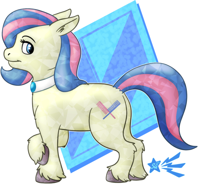 Size: 1089x1013 | Tagged: safe, artist:scorpiogustavo, derpibooru import, bonna fide, glamour gleam, crystal pony, commission, commissioner:reversalmushroom, image, png, simple background, transparent background