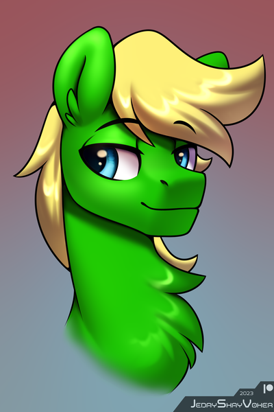 Size: 2000x3000 | Tagged: safe, artist:jedayskayvoker, derpibooru import, oc, oc:fault breccia, pony, blue eyes, bust, chest fluff, cute, ear fluff, gradient background, icon, image, male, png, portrait, smiling, solo, stallion