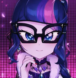 Size: 627x640 | Tagged: safe, derpibooru import, edit, edited screencap, editor:luckreza8, machine learning generated, screencap, sci-twi, twilight sparkle, human, equestria girls, equestria girls series, i'm on a yacht, spoiler:eqg series (season 2), anime, female, glasses, image, imgcreator, png