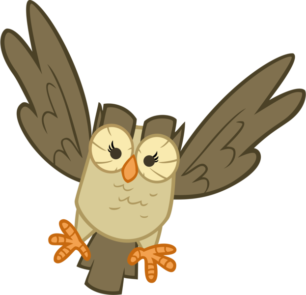 Size: 8311x8000 | Tagged: safe, artist:emper24, derpibooru import, owlowiscious, bird, owl, owl's well that ends well, image, png, simple background, solo, spread wings, transparent background, vector, wings