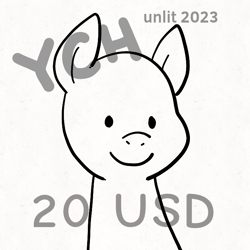 Size: 720x720 | Tagged: safe, artist:unlit, derpibooru import, oc, pony, advertisement, animated, commission, commission info, drool, gif, image, licking, licking the fourth wall, monochrome, solo, tongue out, ych animation, ych example, your character here