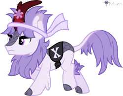 Size: 5151x4000 | Tagged: safe, artist:melisareb, derpibooru import, part of a set, kirin, pony, .svg available, absurd resolution, alphabet lore, badass, cloven hooves, crossover, gem, headband, image, kirinified, male, png, raised hoof, saddle, simple background, solo, species swap, stallion, tack, tail, transparent background, vector, x