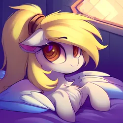 Size: 8219x8219 | Tagged: safe, derpibooru import, editor:darkshy, machine learning generated, purplesmart.ai, stable diffusion, derpy hooves, pegasus, pony, background pony, big eyes, chest fluff, female, floppy ears, fluffy, image, png, silly, silly pony, solo, yellow hair