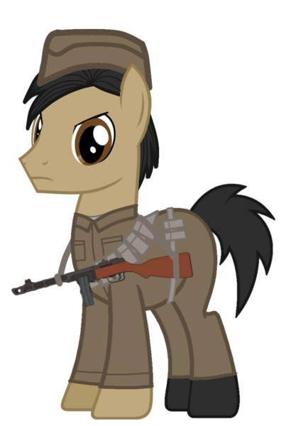 Size: 726x1101 | Tagged: safe, artist:edy_january, derpibooru import, edit, vector edit, oc, oc:binh, oc:hoàng đang binh, ponified, unofficial characters only, earth pony, pony, 7554, asian ponies, base, base used, clothes, communism, earth pony oc, equipment, image, link in description, male, military, military pony, military uniform, nva, parody, png, ppsh-41, simple background, soldier, soldier pony, stallion, transparent background, uniform, uniform hat, vector, vector used, vietnam, vietnam war