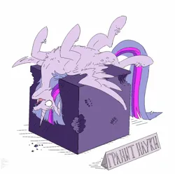 Size: 1500x1500 | Tagged: safe, artist:hilloty, derpibooru import, twilight sparkle, twilight sparkle (alicorn), alicorn, cyrillic, female, granite, image, jpeg, lying down, on back, russian, simple background, solo, spread wings, white background, wings