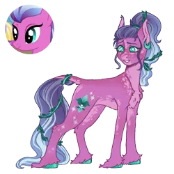 Size: 1000x1000 | Tagged: safe, artist:kazmuun, derpibooru import, elbow grease, paradise (crystal pony), crystal pony, pony, image, paradise (g4), png, quadrupedal, simple background, solo, transparent background