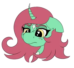 Size: 741x681 | Tagged: safe, artist:gray star, derpibooru import, oc, oc:minty shine (graystar), unicorn, fallout equestria, cultist, fallout equestria:all things unequal (pathfinder), freckles, head shot, heart, heart eyes, image, png, scrunchy face, simple background, transparent background, wingding eyes