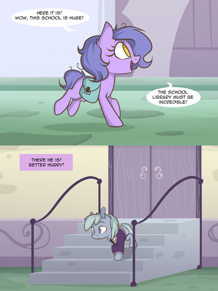 Size: 1280x1708 | Tagged: safe, artist:lolepopenon, derpibooru import, oc, oc:billie, oc:blue stirngs, earth pony, pony, ask billie the kid, ask, bag, image, png, saddle bag