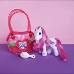 Size: 719x722 | Tagged: safe, derpibooru import, pony, 2000s, food, g3, image, irl, jpeg, merchandise, photo, strawberry, toy