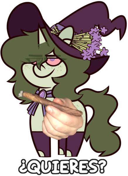 Size: 4521x6192 | Tagged: safe, artist:threetwotwo32232, derpibooru import, oc, pony, unicorn, female, hat, image, looking at you, mare, png, simple background, transparent background, witch hat