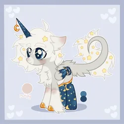 Size: 2048x2048 | Tagged: safe, artist:moonydropps, derpibooru import, oc, oc:aster, unofficial characters only, alicorn, pony, blue eyes, clothes, ears, floppy ears, hair, horn, image, jpeg, male, mane, socks, solo, stallion, tail, wings