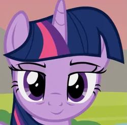 Size: 705x696 | Tagged: safe, artist:agrol, derpibooru import, screencap, twilight sparkle, twilight sparkle (alicorn), alicorn, pony, cropped, image, looking at you, png, princesses don't sleep, smiling, solo