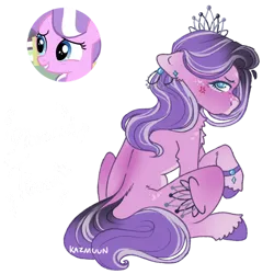 Size: 894x894 | Tagged: safe, artist:kazmuun, derpibooru import, diamond tiara, earth pony, pony, female, filly, foal, image, png, simple background, solo, transparent background