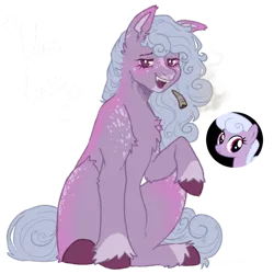 Size: 894x894 | Tagged: safe, artist:kazmuun, derpibooru import, lilac links, earth pony, pony, female, image, mare, png, simple background, solo, transparent background