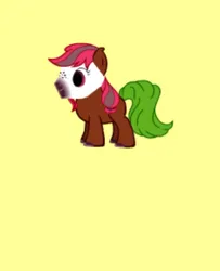 Size: 662x817 | Tagged: safe, derpibooru import, oc, oc:nutlegs, earth pony, pony, pony creator, image, joke oc, jpeg, smol