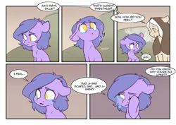 Size: 1280x905 | Tagged: safe, artist:lolepopenon, derpibooru import, oc, oc:billie, oc:needlework, earth pony, pony, ask billie the kid, comic, crying, image, png