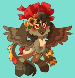 Size: 3127x3243 | Tagged: safe, artist:cocopudu, derpibooru import, oc, unofficial characters only, gryphon, image, jpeg