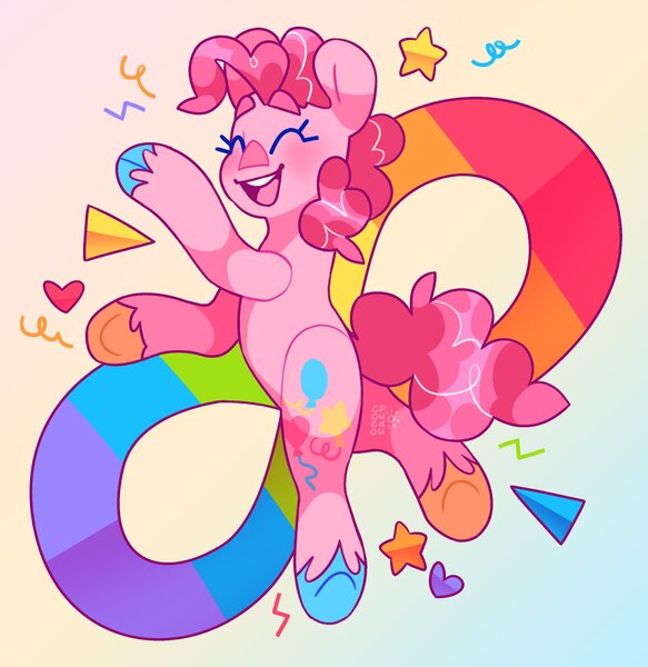 Size: 2500x2573 | Tagged: safe, artist:cocopudu, derpibooru import, pinkie pie, earth pony, image, jpeg