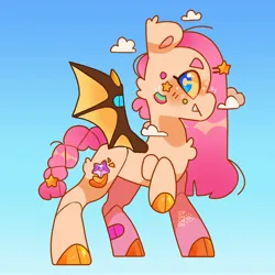 Size: 2500x2500 | Tagged: safe, artist:cocopudu, derpibooru import, oc, unofficial characters only, bat pony, image, jpeg
