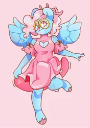 Size: 2281x3238 | Tagged: safe, artist:cocopudu, derpibooru import, oc, unofficial characters only, anthro, deer, deer pony, original species, peryton, boob window, clothes, dress, image, jpeg