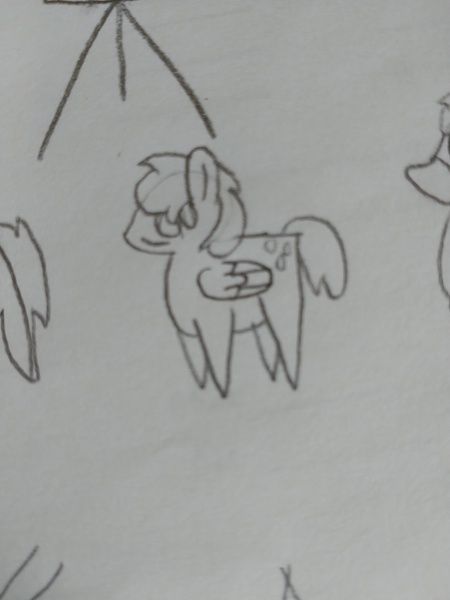 Size: 3456x4608 | Tagged: safe, artist:acid flask, derpibooru import, dark moon, graphite, oc, unofficial characters only, pegasus, pony, 2d, art dump, female, image, jpeg, looking at you, mare, paper, pegasus oc, pointy ponies, sketch, sketch dump, sketchbook, smiling, smiling at you, solo, traditional art, wings