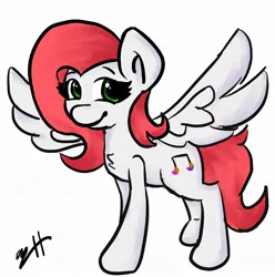Size: 1070x1080 | Tagged: safe, artist:biscotti5000, derpibooru import, oc, unofficial characters only, pegasus, pony, female, image, jpeg, pegasus oc, simple background, solo, white background, wings