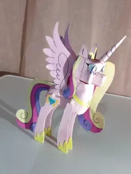 Size: 774x1032 | Tagged: safe, derpibooru import, princess cadance, craft, image, jpeg, papercraft